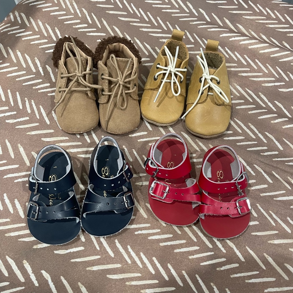 Bundle of boys shoes